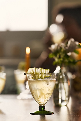 Rue Glass Goblets, Set of 4 Anthropologie