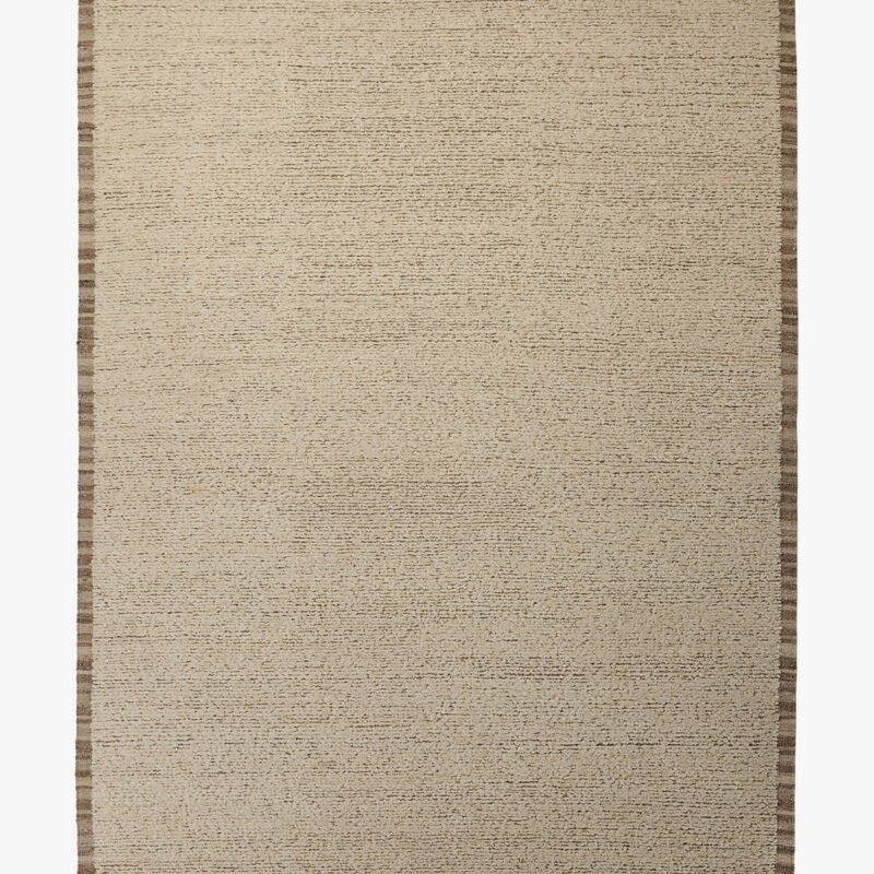 Runa Bordered Handwoven Rug McGee & Co.