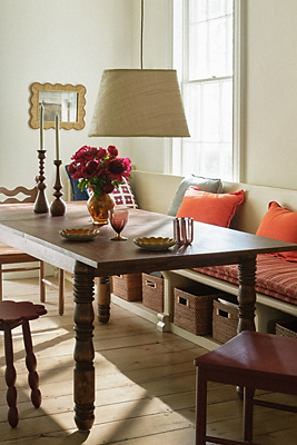 Spindle Extendable Dining Table Anthropologie