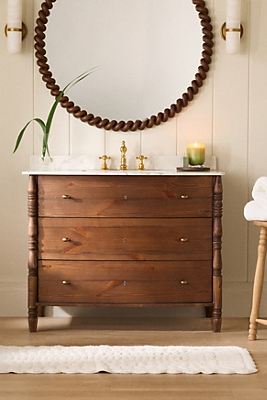 Spindle Single Bathroom Vanity Anthropologie