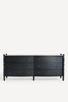 Spindle Six-Drawer Dresser Anthropologie