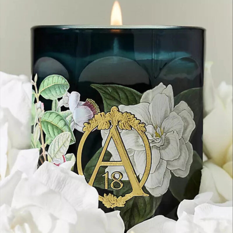 Apothecary 18 Floral Night Gardenia Glass Candle