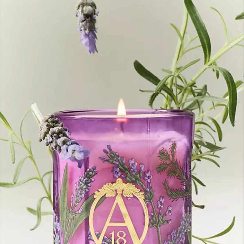 Apothecary 18 Fresh Lavender Balsam Glass Candle