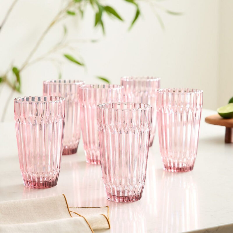 Archie Tall Drinking Glasses (Set of 6)