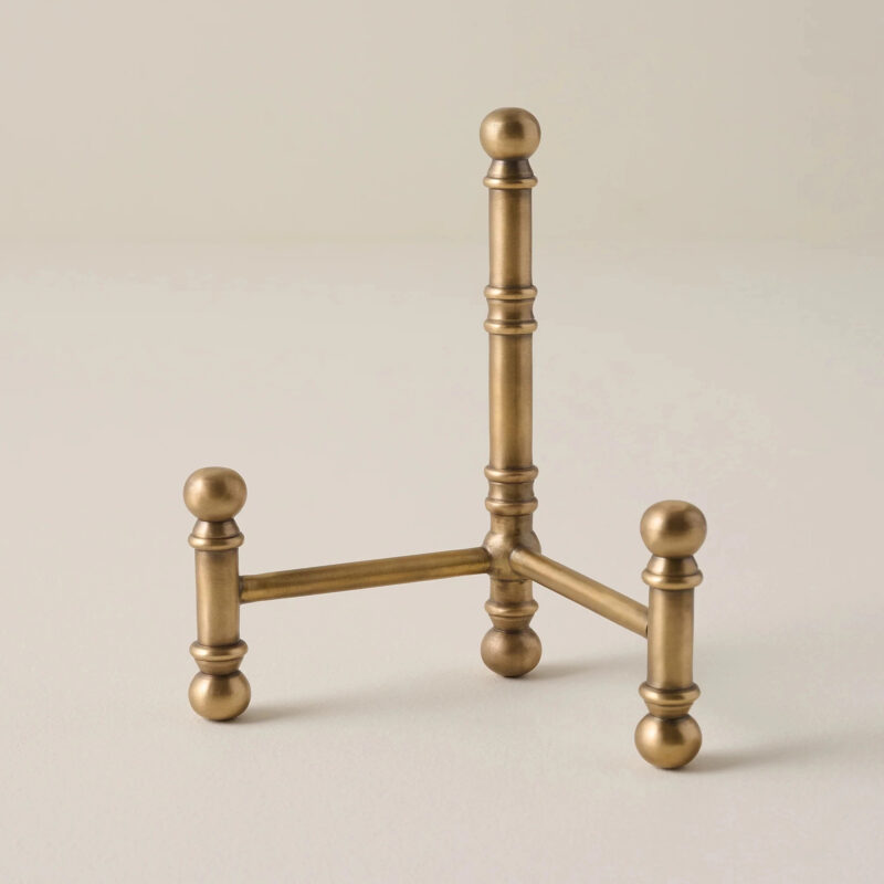 Arthur Antiqued Brass Photo Easel