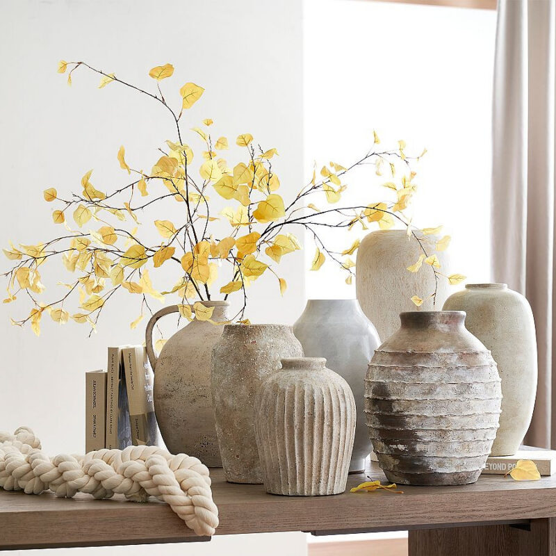 Artisan Handcrafted Terracotta Vases