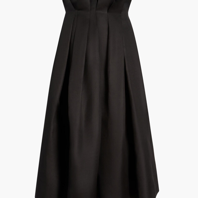 Astrid Skirt in Black Khaite