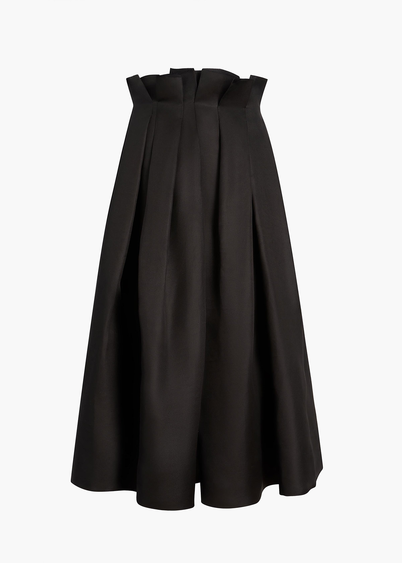 Astrid Skirt in Black Khaite
