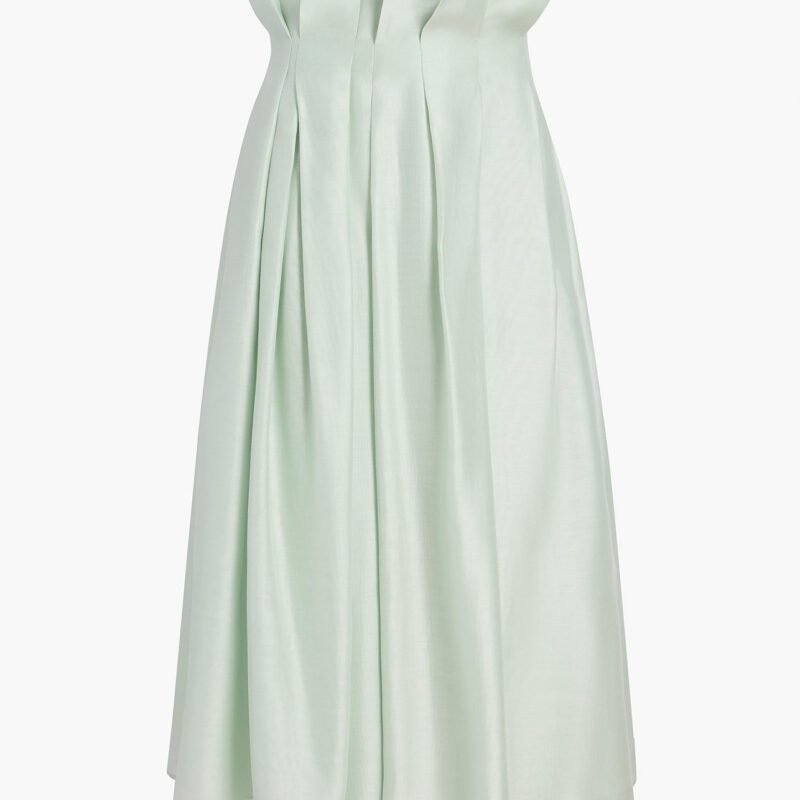 Astrid Skirt in Ice Green Khaite