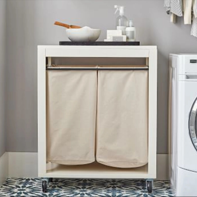 Aubrey Laundry Cart