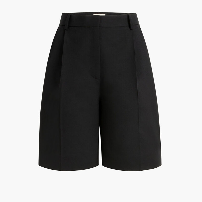 Auggie Short in Black Wool Khaite