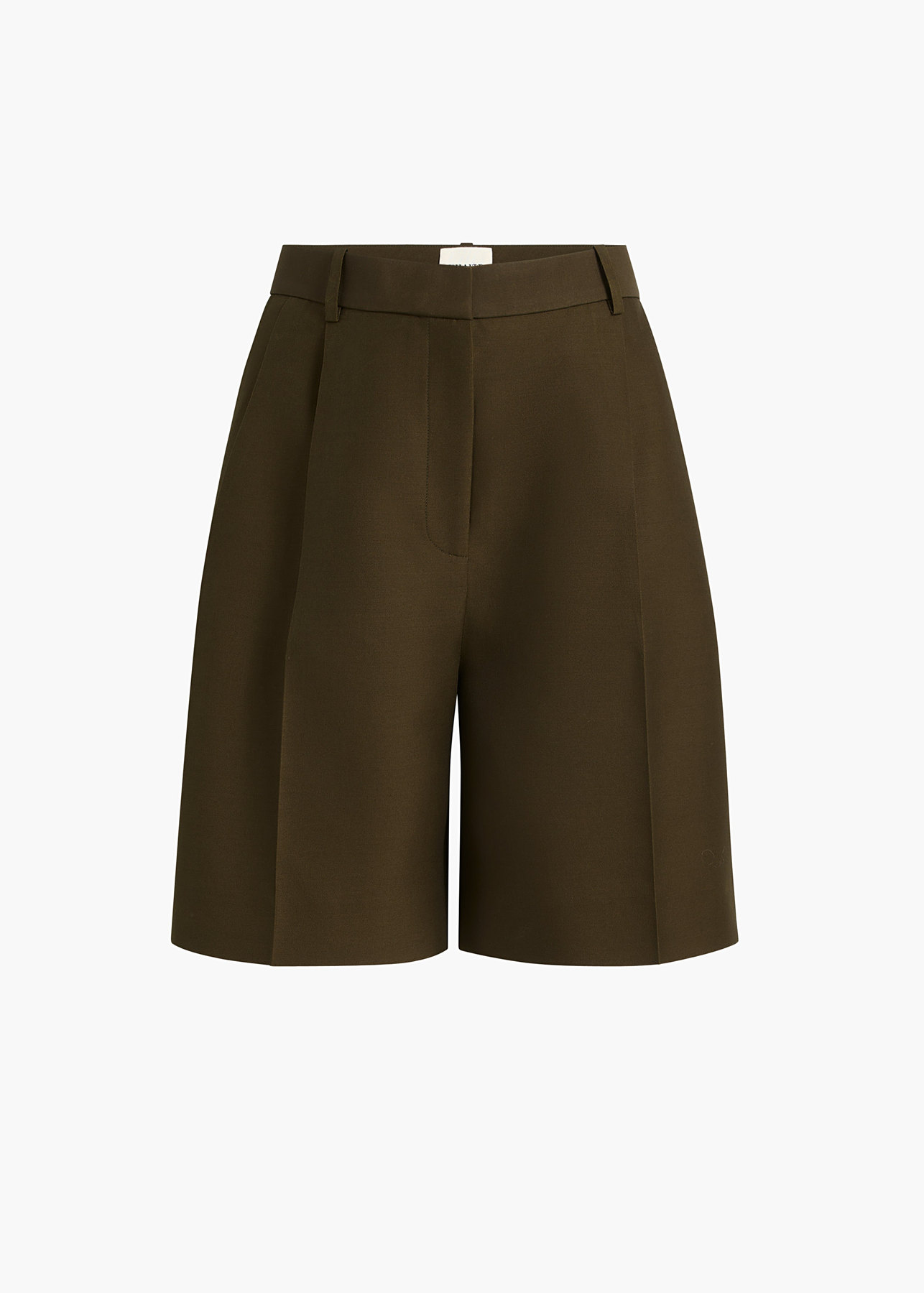 Auggie Short in Dark Olive Khaite