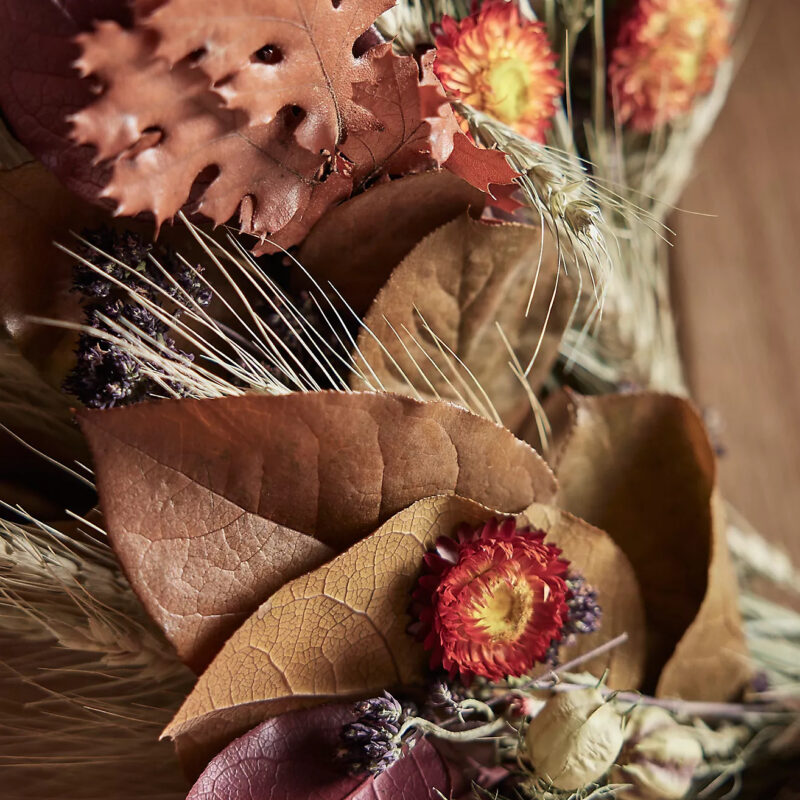 Autumn Harvest Preserved Wreath