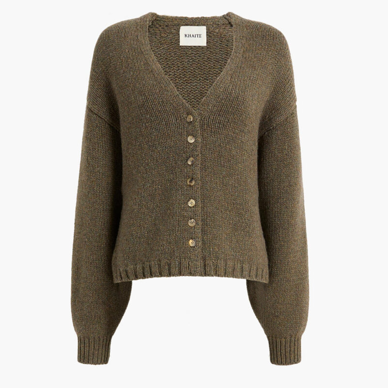 Axel Cardigan in Artichoke Khaite