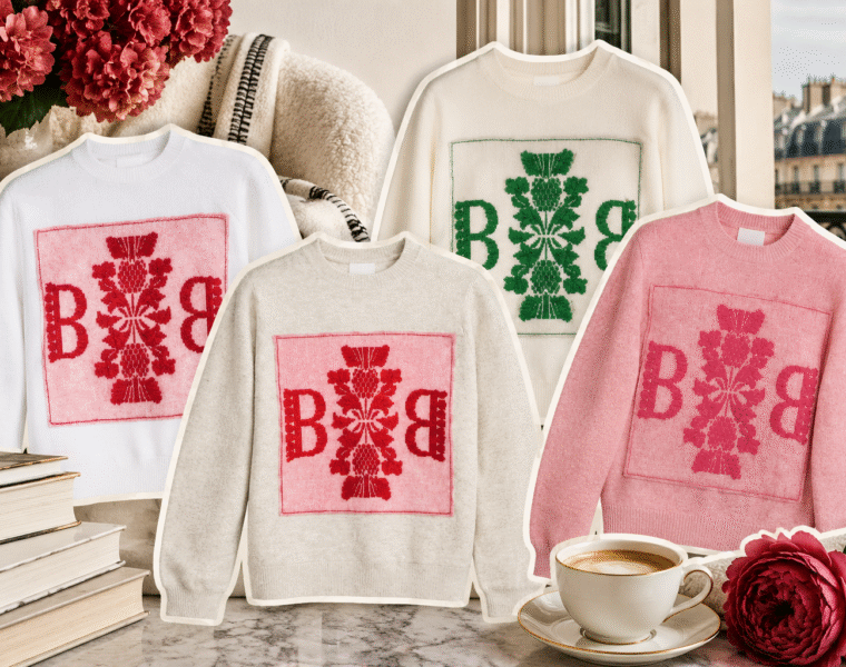 Barrie cashmere sweater and Barrie knitwear collection