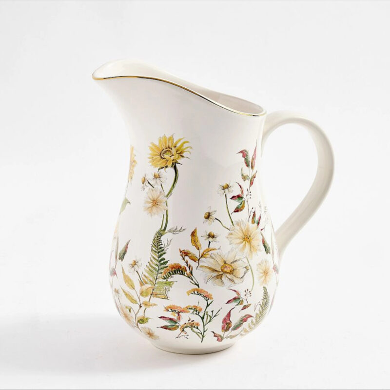 Bedford Harvest Stoneware Pitcher - Multi
