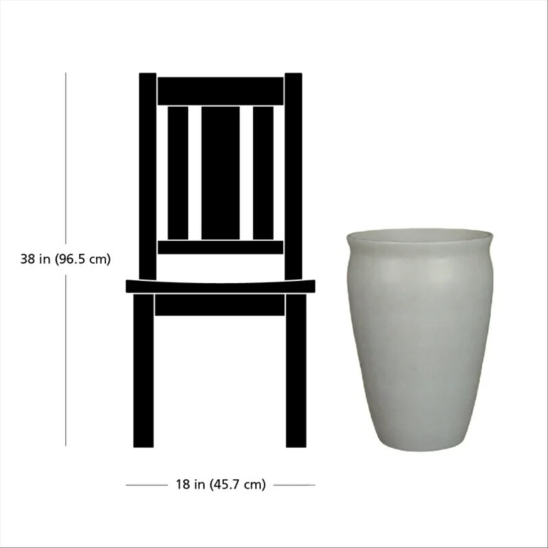 Better Homes & Gardens 14inch Hawthorn Planter Gypsum