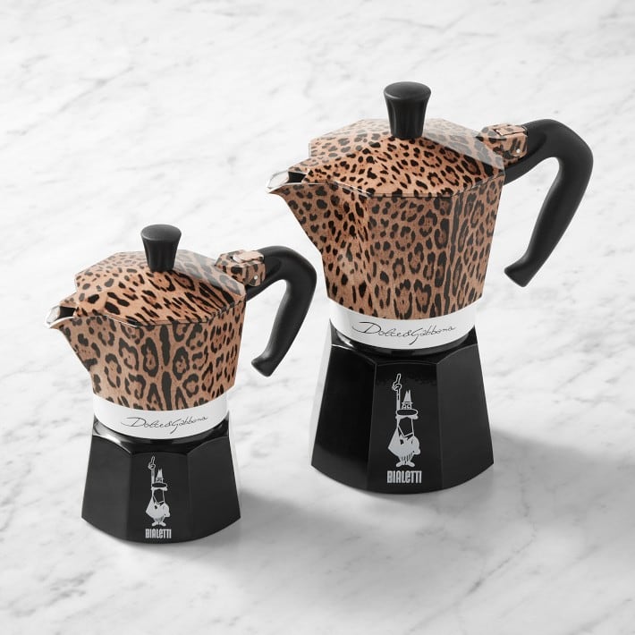 Bialetti Moka Dolce & Gabbana Stovetop Espresso Maker, Leopardo