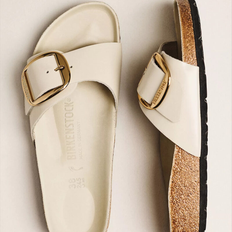 Birkenstock Madrid Big Buckle High Shine Sandals