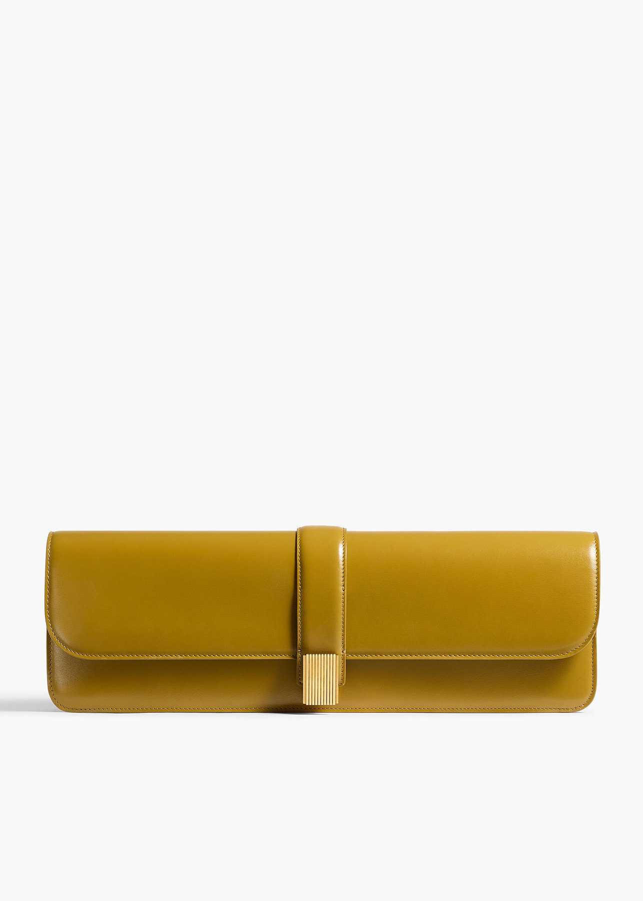 Blake Long Clutch in Golden Olive Khaite