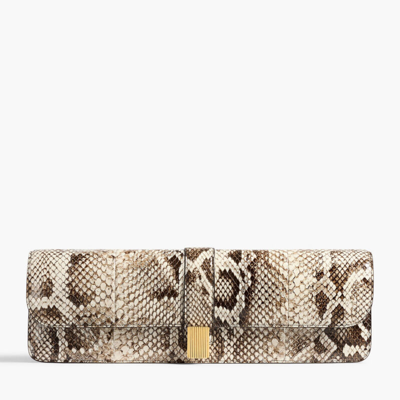 Blake Long Clutch in Natural Python Khaite