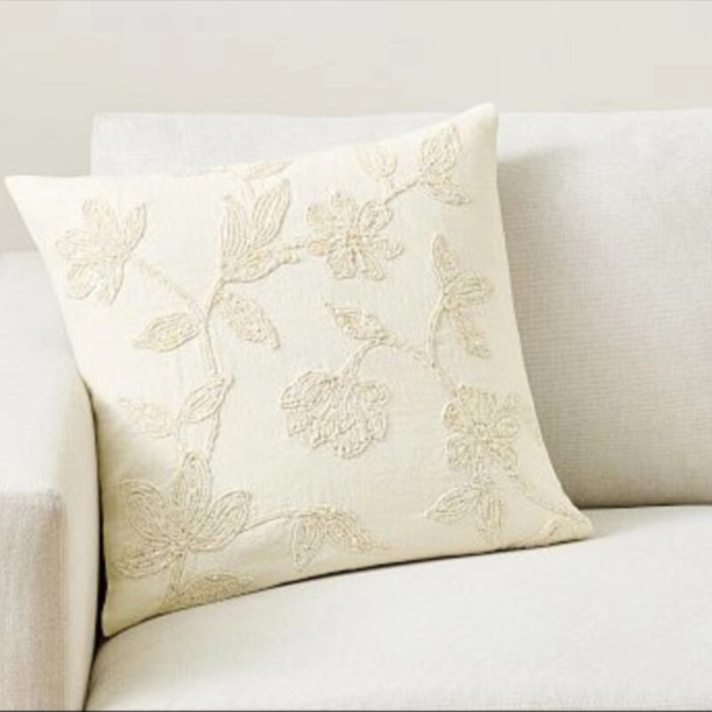 Pottery Barn Blossom Shimmer Pillow