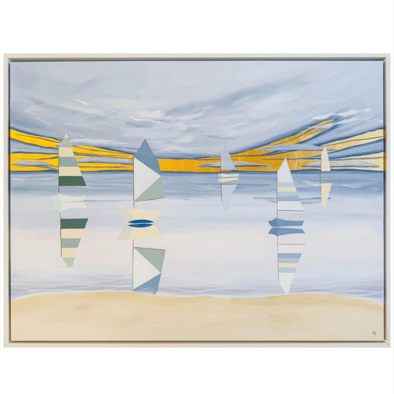 Serena & Lily Blue & Green Fleet by Nikki Storer