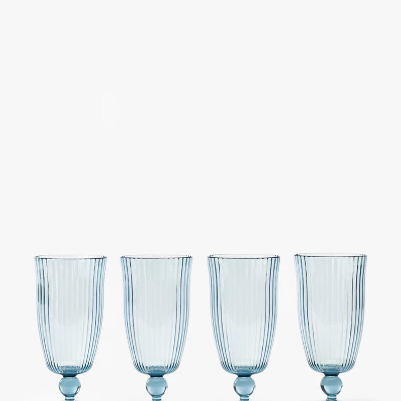 Blue Acrylic Tumblers (Set of 4)