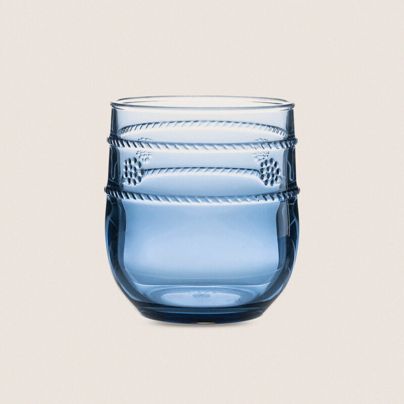 Blue Isabella Acrylic Small Tumbler Set of 4