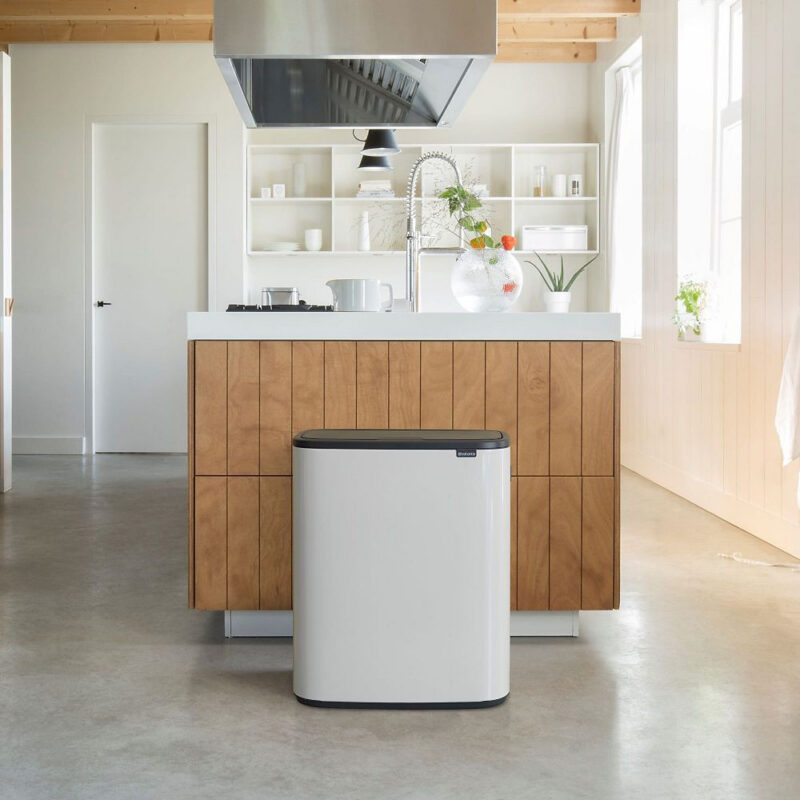 Brabantia Bo Touch Top Trash Can (16 Gallon)