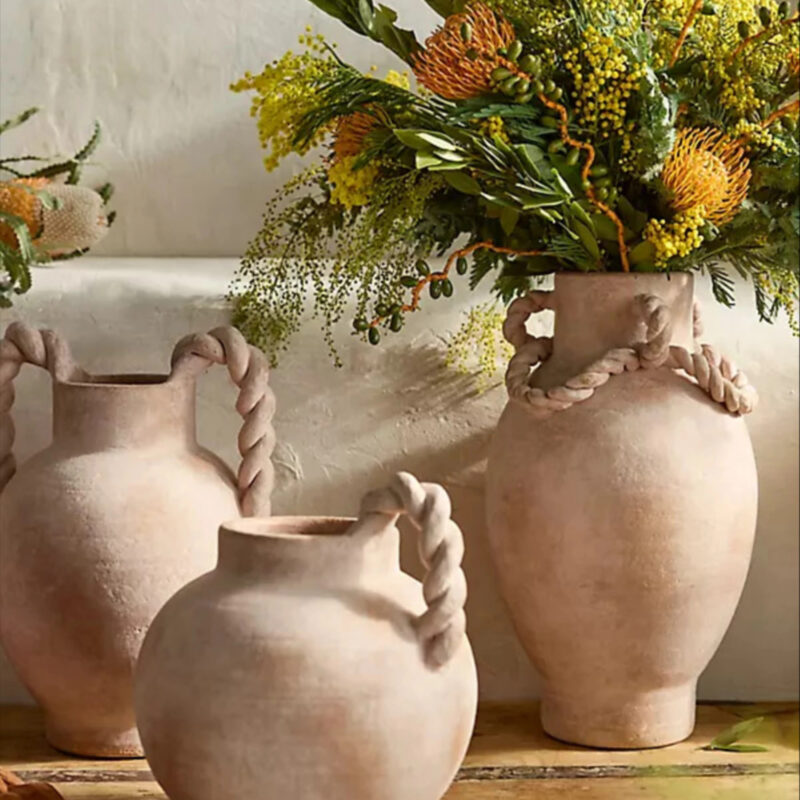 Braided Handle Vase