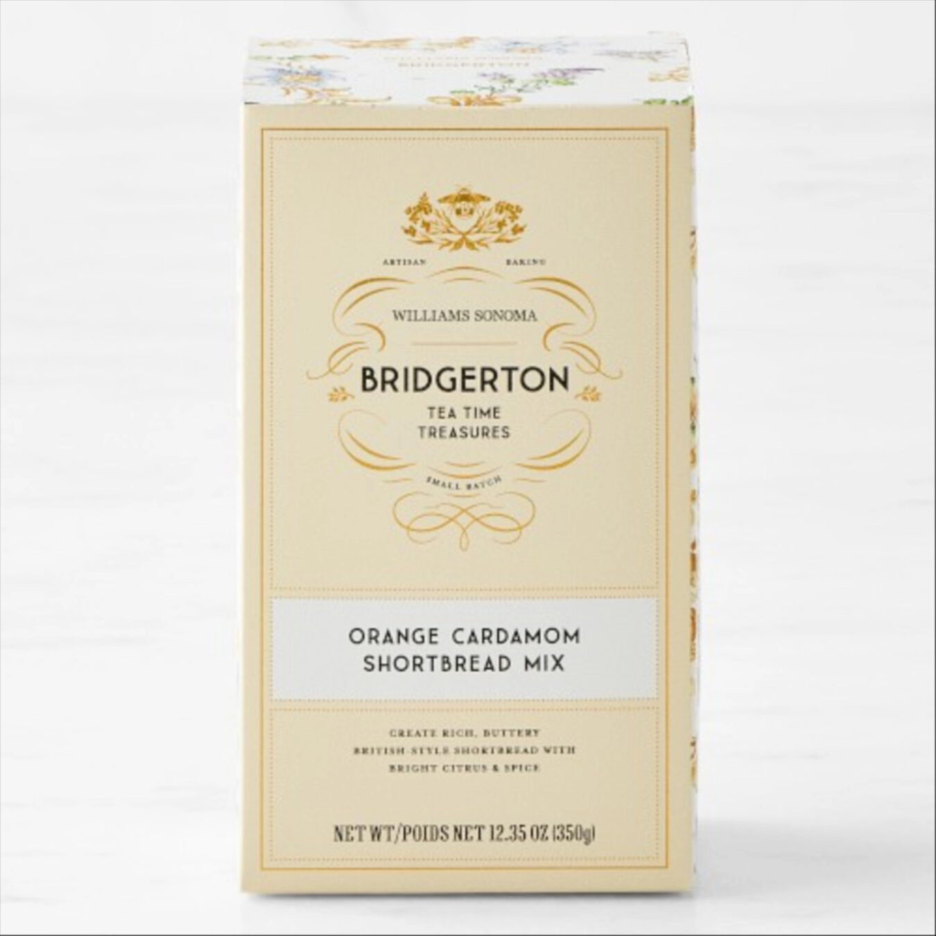 Shortbread Mix Package Bridgerton x Williams Sonoma Orange Cardamom Shortbread Mix - Señora Era