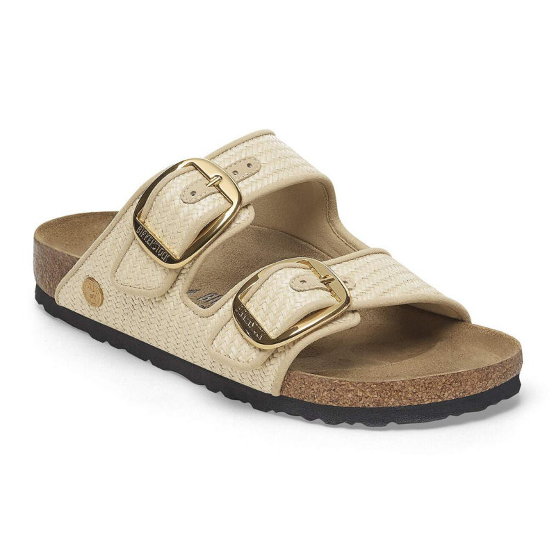 Buy Arizona Big Buckle Raffia Textile for USD 210.00 | Birkenstock US