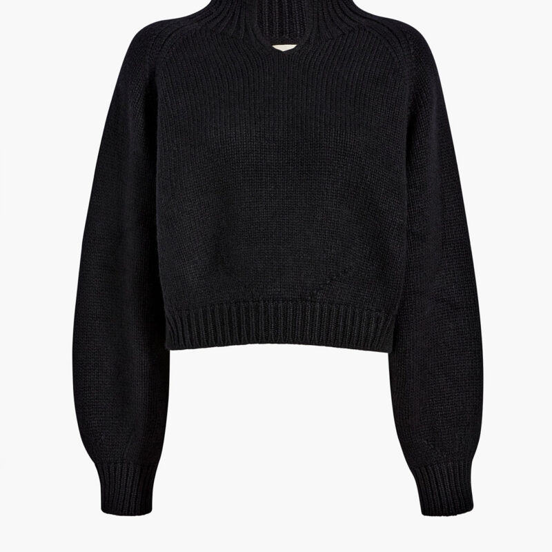 Cain Sweater in Black Khaite