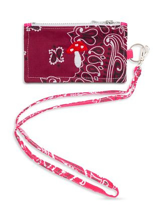 Call it By Your Name Bordeaux Bandana Card Holder | Bloomingdale's Handbags