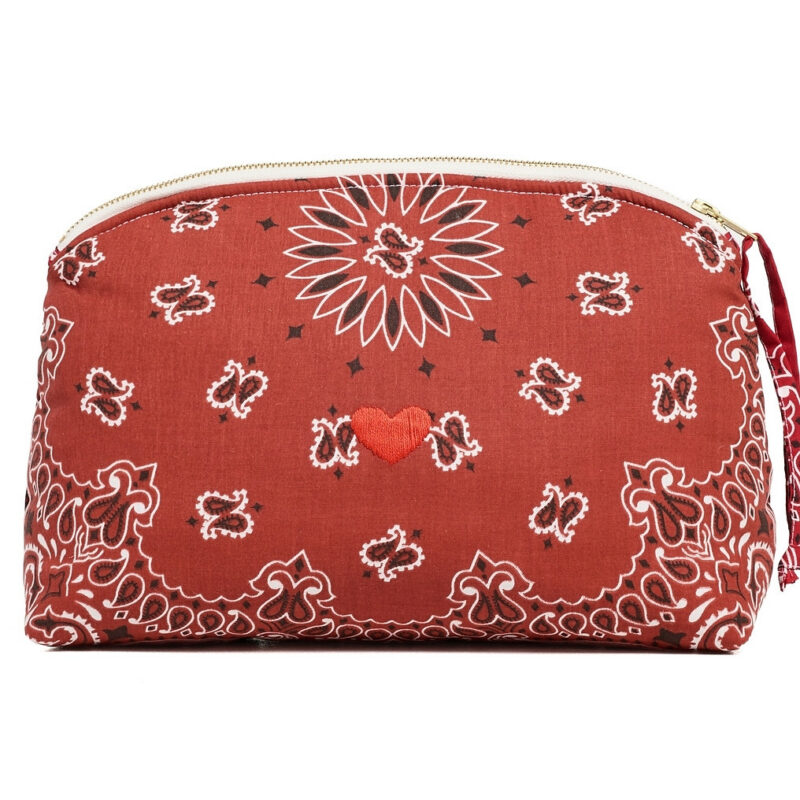 Call It By Your Name Vanity Large Toiletry Bag Vintage Red/Real Red One Size