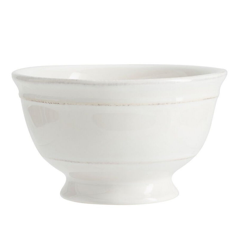 Cambria Handcrafted Stoneware Footed Snack Bowl