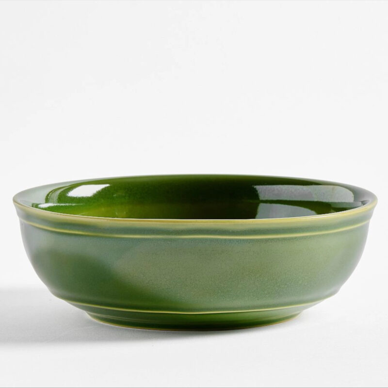 Cambria Stoneware Soup Bowls, Set of 4 - Green