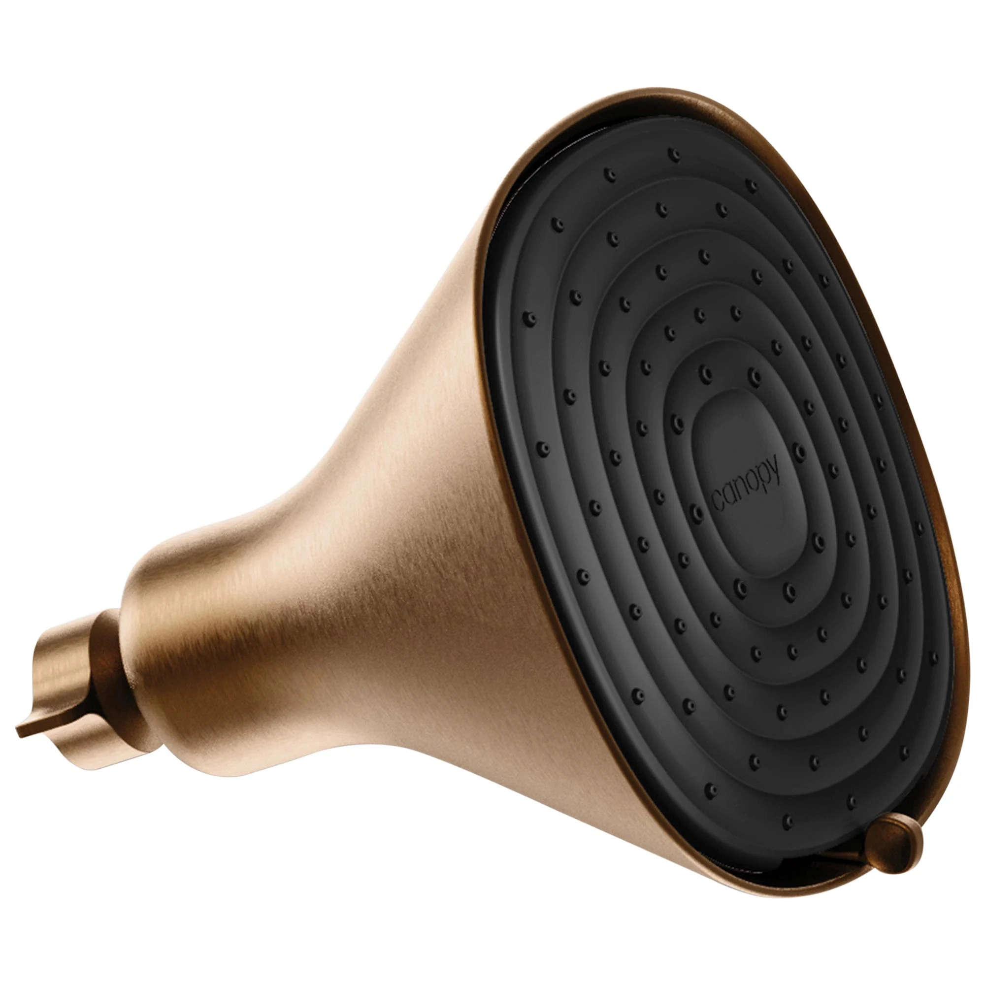 CANOPY Filtered Showerhead for Healthy Skin & Hair Brass 6.5 x 6.5 x 6.75