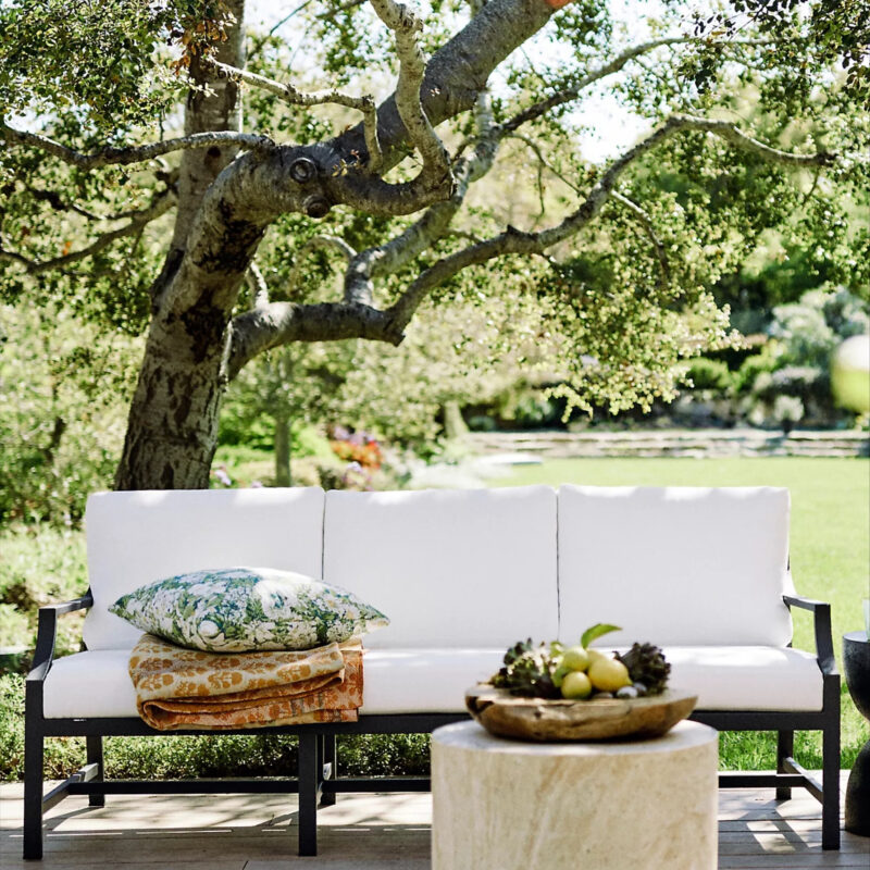 Cape Metal Three Seat Sofa