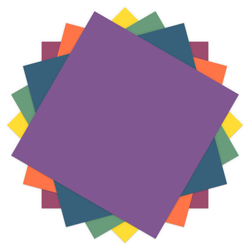 Cardstock Sampler, Jewel Tones - 12 in x 12 in (48 ct)