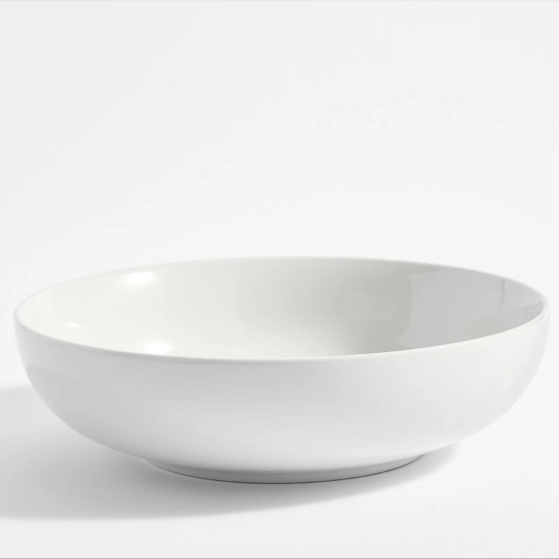 Caterer's Box Porcelain Serving Bowl, Single - White