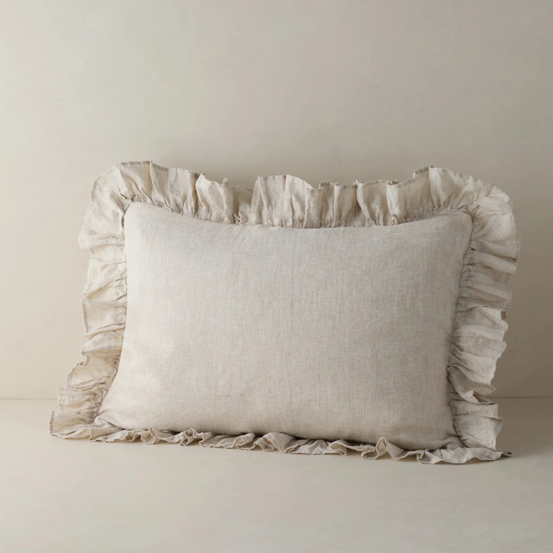 Charlie Linen Sham by Pom Pom at Home