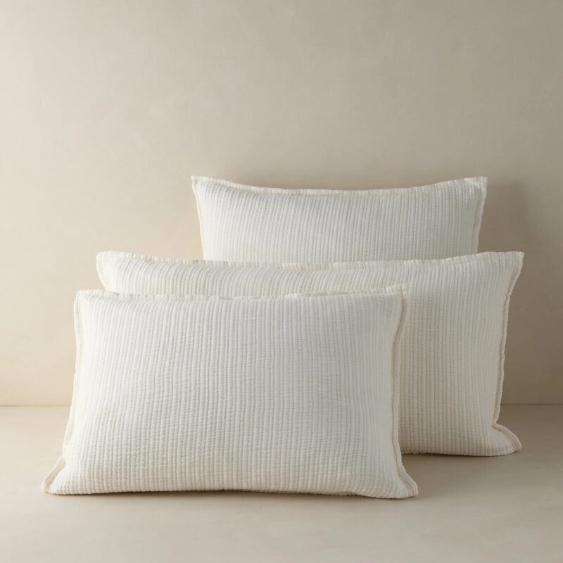 Chatham Cotton Matelasse Sham by Pom Pom at Home