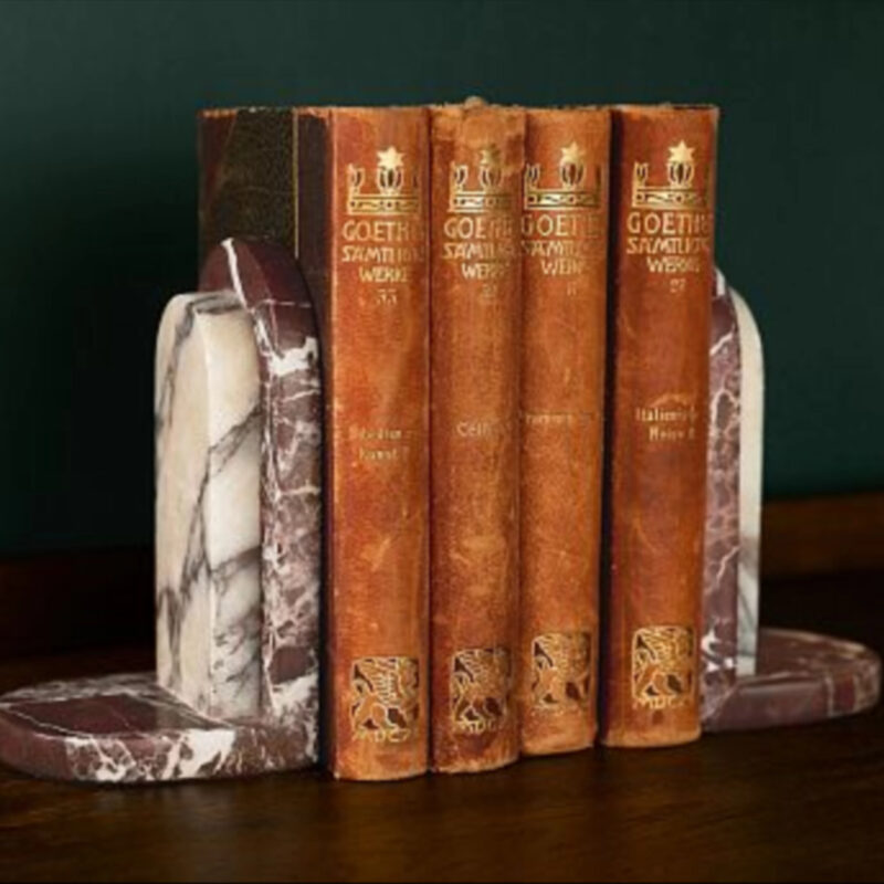 Chris Loves Julia Marble Arch Bookends - Set of 2