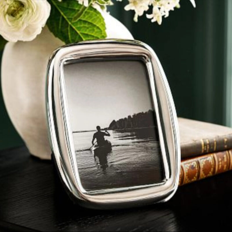 Chris Loves Julia Rounded Silver Frame