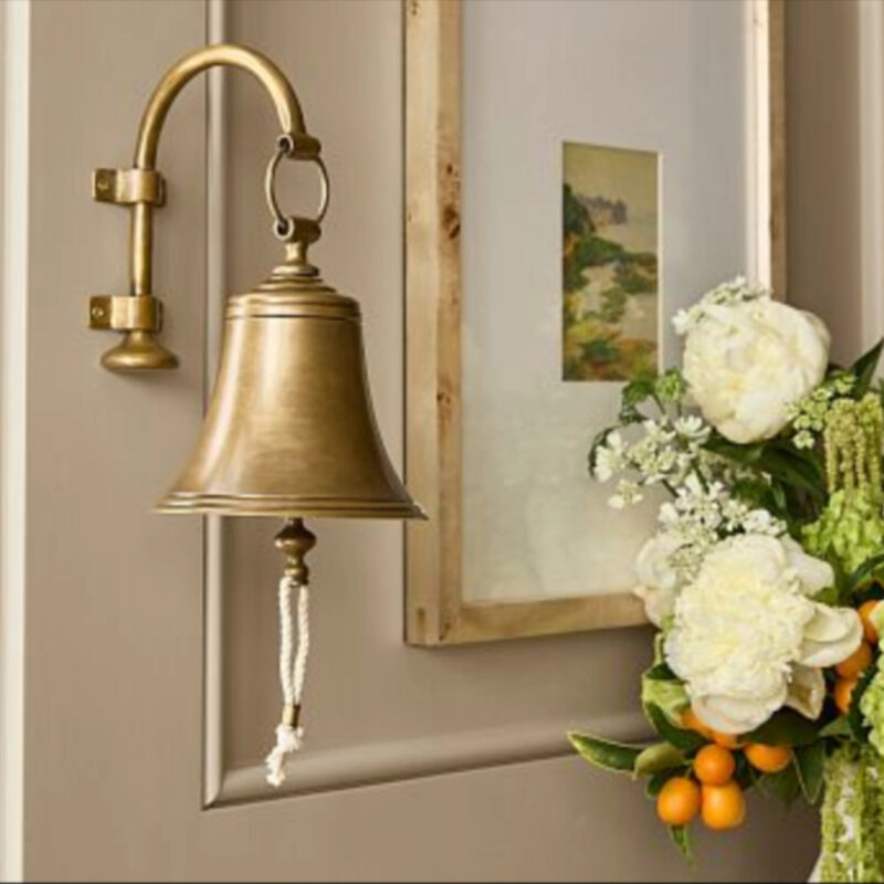 Chris Loves Julia Wall-Mounted Dinner Bell