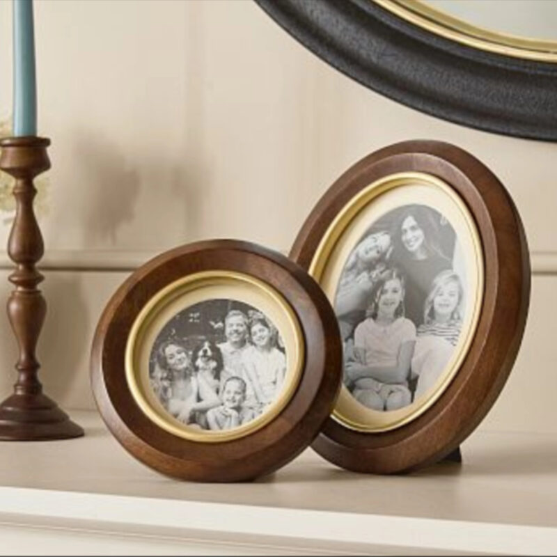 Chris Loves Julia Walnut Frames