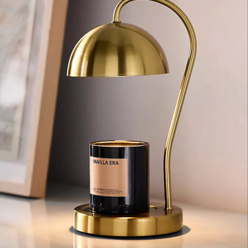 Chrome Candle Warmer Lamp