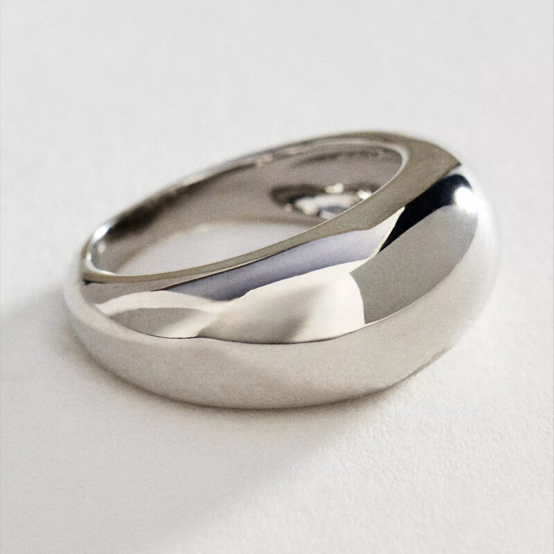 Chunky Metal Stacking Ring